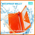 PVC waterproof burse/mobile phone wallet case for youngster